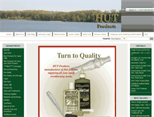 Tablet Screenshot of hutproducts.com